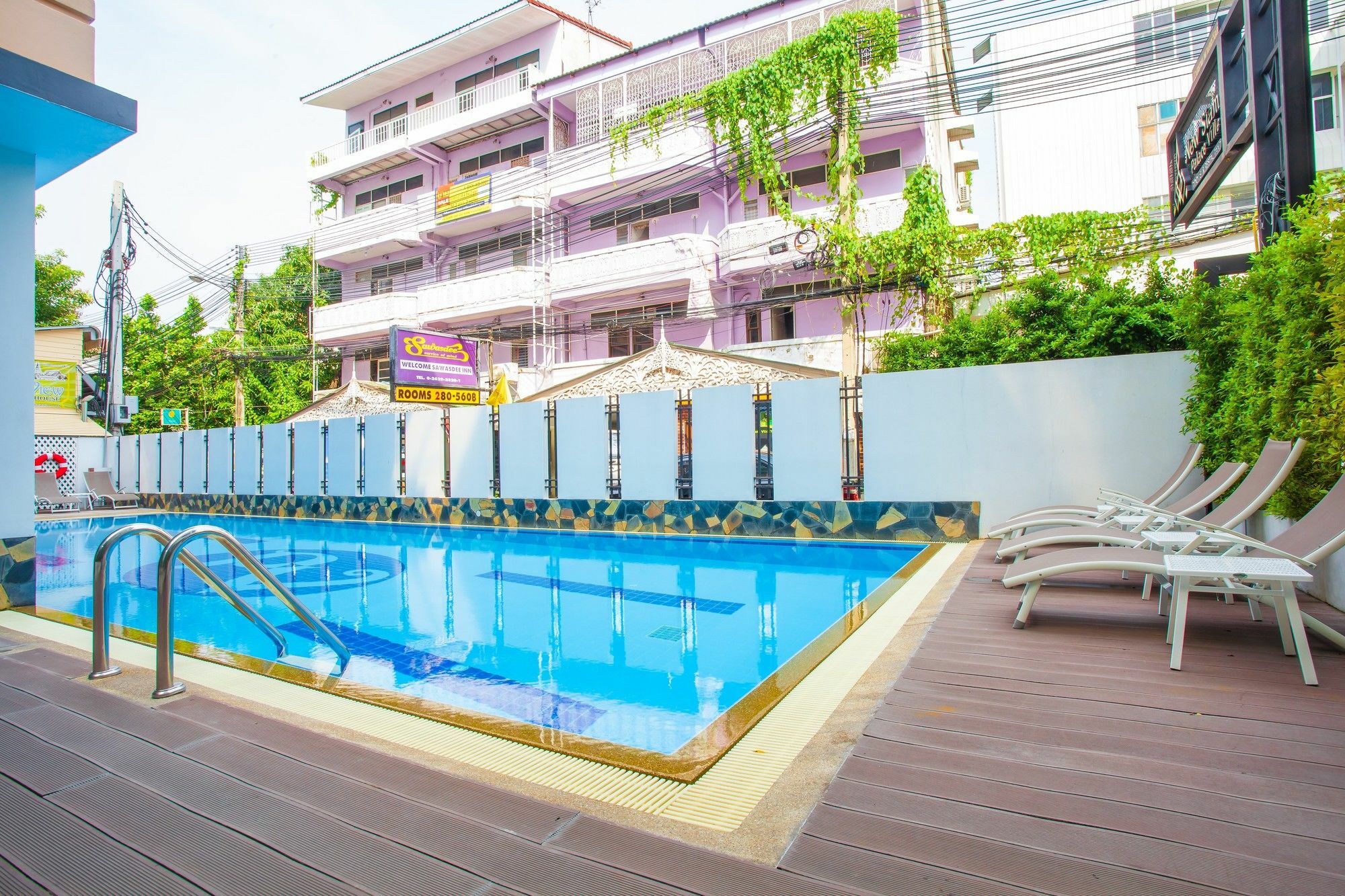 New Siam Palace Ville Hotel - Sha Extra Plus Certified Bangkok Exterior foto
